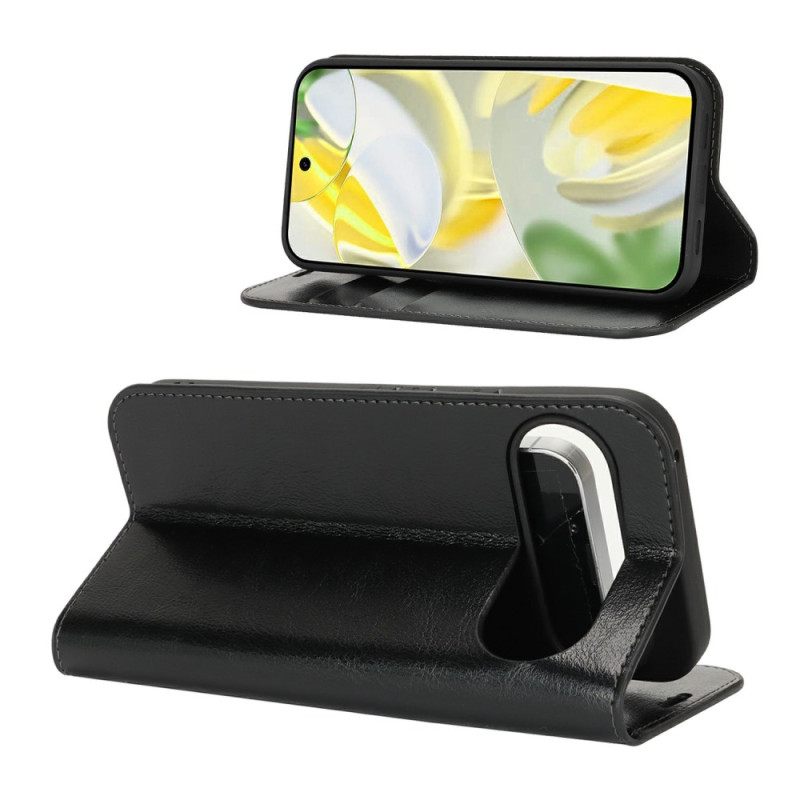 Folio-hoesje Google Pixel 10 Pro Xl Leren Portemonnee