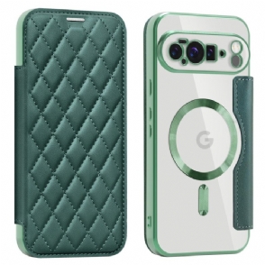 Folio-hoesje Google Pixel 10 Pro Xl Magsafe-compatibel Gewatteerd