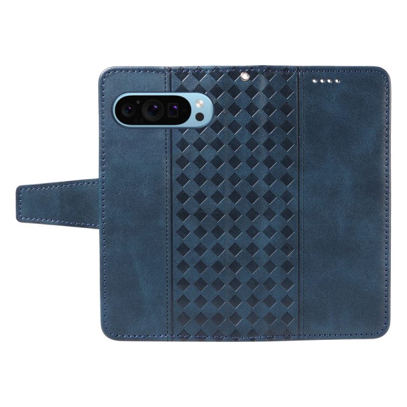 Folio-hoesje Google Pixel 10 Pro Xl Telefoonhoesje Diamantrand