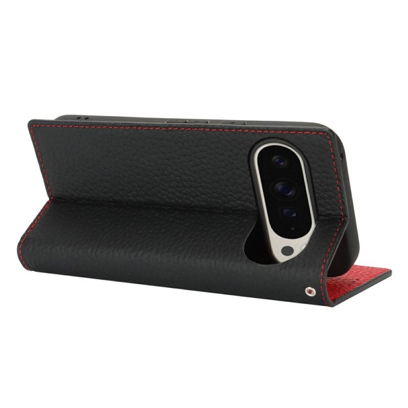 Folio-hoesje Google Pixel 10 Pro Xl Telefoonhoesje Leer Met Riem