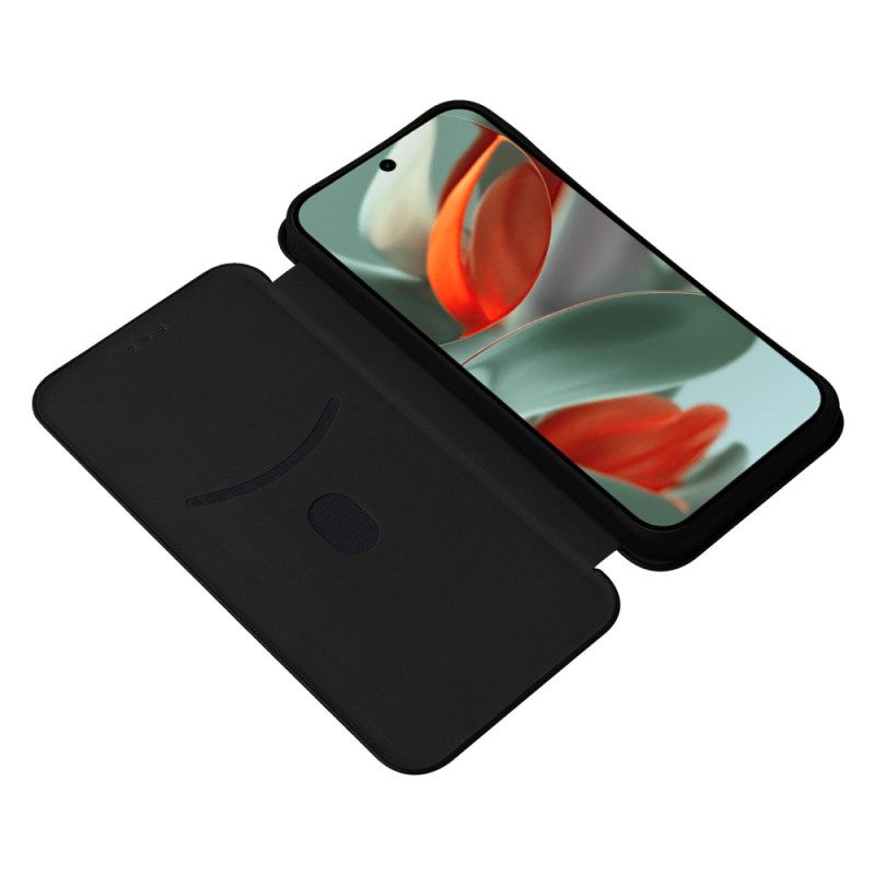 Folio-hoesje Voor Google Pixel 10 Pro Xl Koolstofvezel
