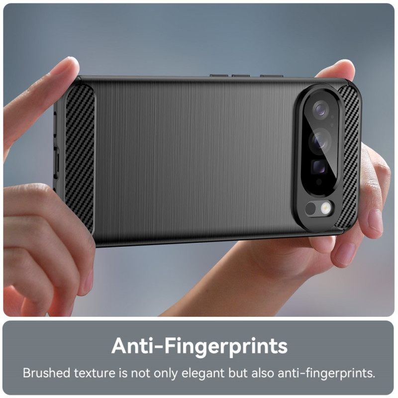 Hoesje Google Pixel 10 Pro Xl Geborsteld Koolstofvezel