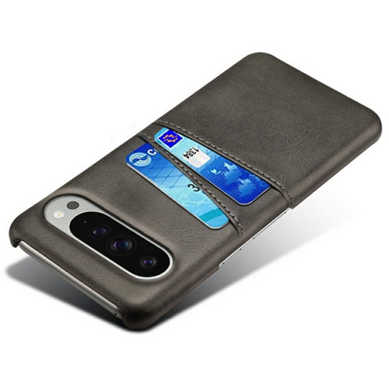 Hoesje Google Pixel 10 Pro Xl Kaarthouder Met Lederlook Bescherming Hoesje