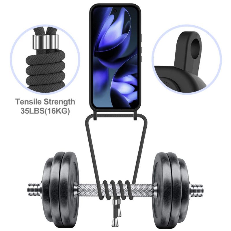 Hoesje Google Pixel 10 Pro Xl Siliconen Met Kaarthouder Bescherming Hoesje