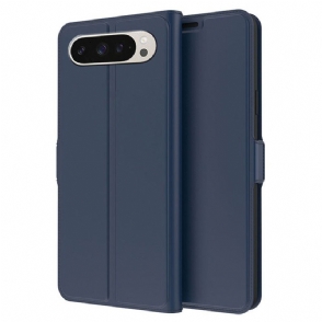 Leren Hoesje Google Pixel 10 Pro Xl Kaarthouder En Spiegel Bescherming Hoesje