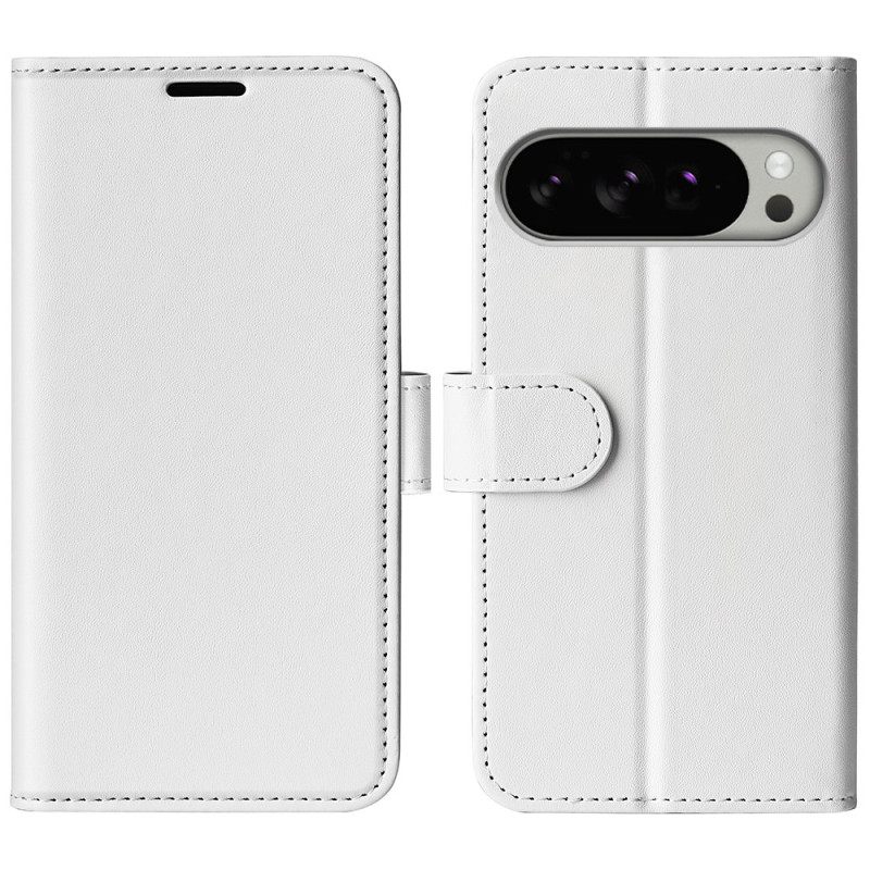 Leren Hoesje Google Pixel 10 Pro Xl Vintage Bescherming Hoesje