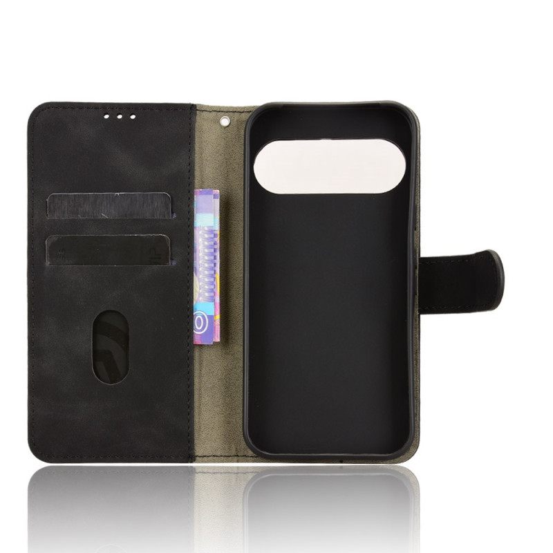 Leren Hoesje Voor Google Pixel 10 Pro Xl Suède-effect