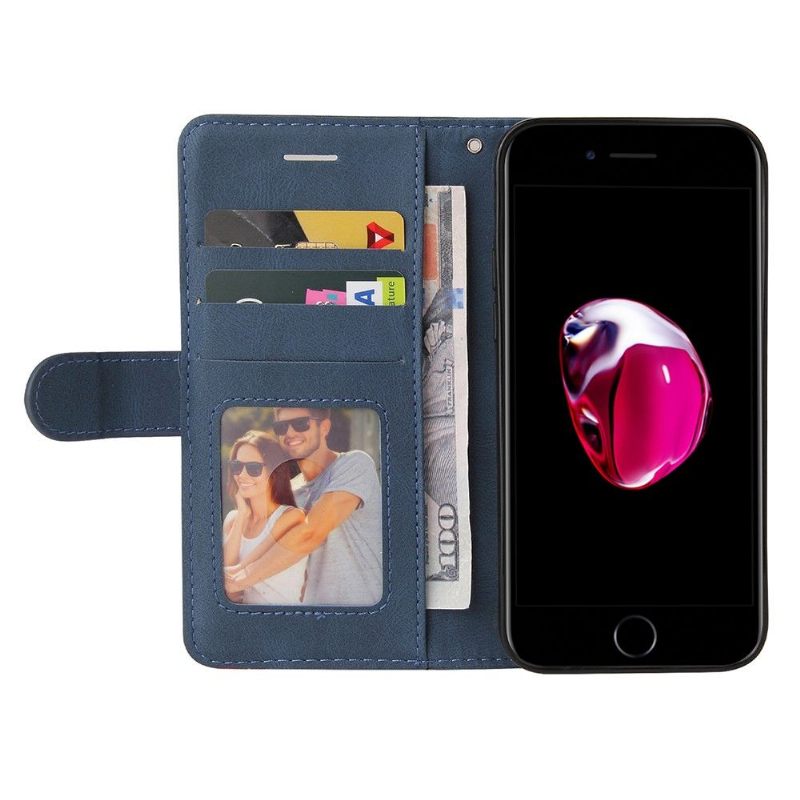 Folio-hoesje voor iPhone 8 Plus / 7 Plus Bicolor Artistiek