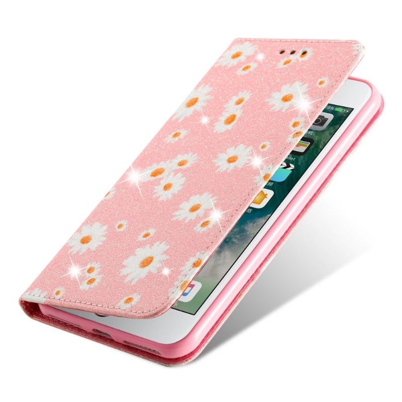 Folio-hoesje voor iPhone 8 Plus / 7 Plus Meerdere Madeliefjes