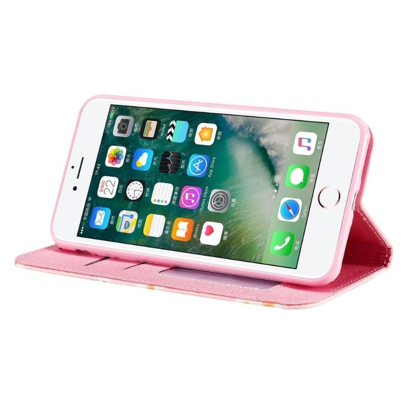 Folio-hoesje voor iPhone 8 Plus / 7 Plus Meerdere Madeliefjes