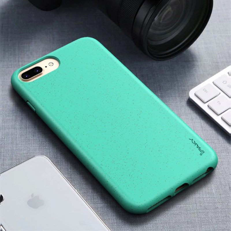 Hoesje voor iPhone 8 Plus / 7 Plus Granen Met Mat Effect