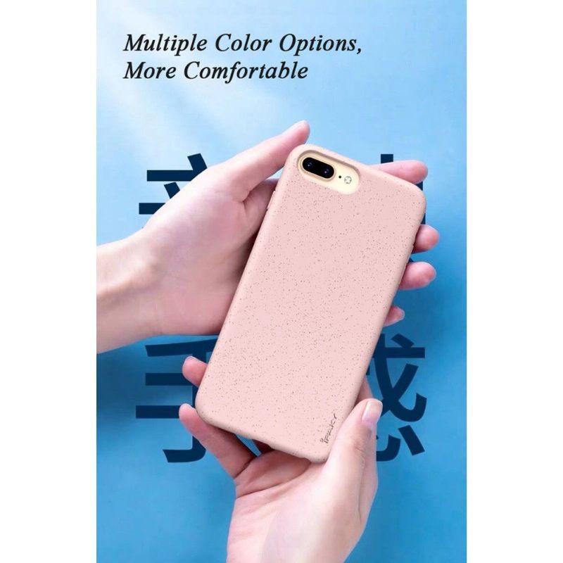 Hoesje voor iPhone 8 Plus / 7 Plus Granen Met Mat Effect