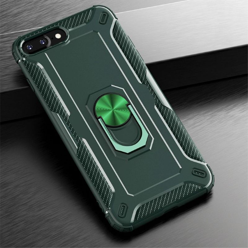 Hoesje voor iPhone 8 Plus / 7 Plus Koolstofring