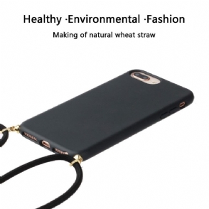 Hoesje voor iPhone 8 Plus / 7 Plus Met Schouderriem