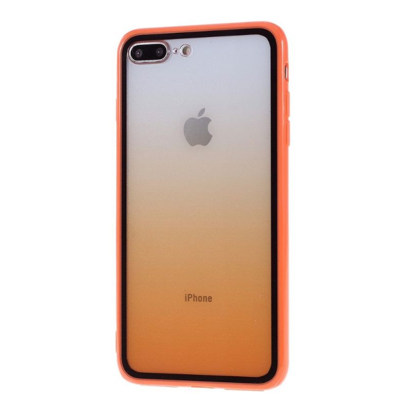 Telefoonhoesje voor iPhone 8 Plus / 7 Plus Transparant Verloop