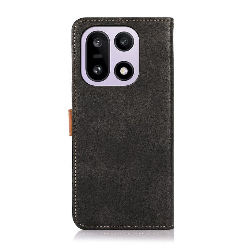 Bescherming Hoesje Oneplus 15 Khazneh Gouden Sluiting