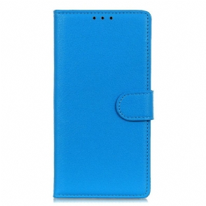 Flip Case Leren Oneplus 15 Traditioneel Imitatieleer Leer