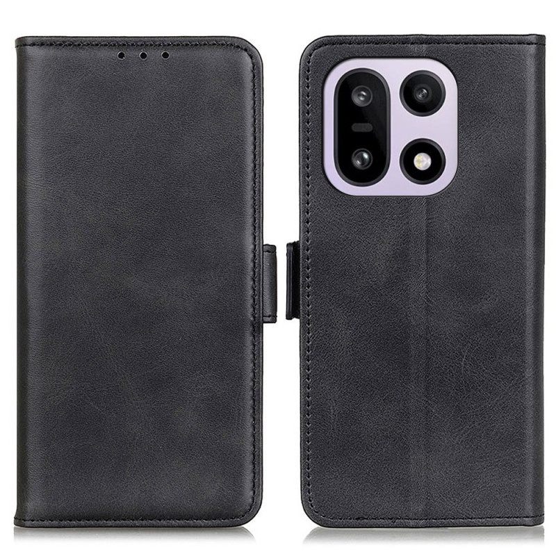 Folio-hoesje Oneplus 15 Telefoonhoesje Dubbele Sluiting