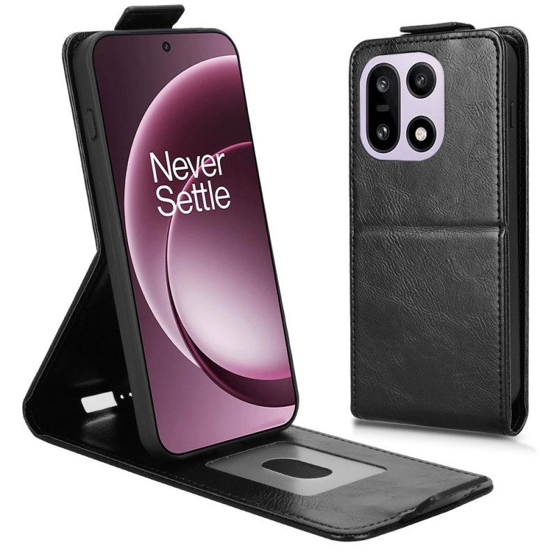Folio-hoesje Oneplus 15 Telefoonhoesje Verticale Klep