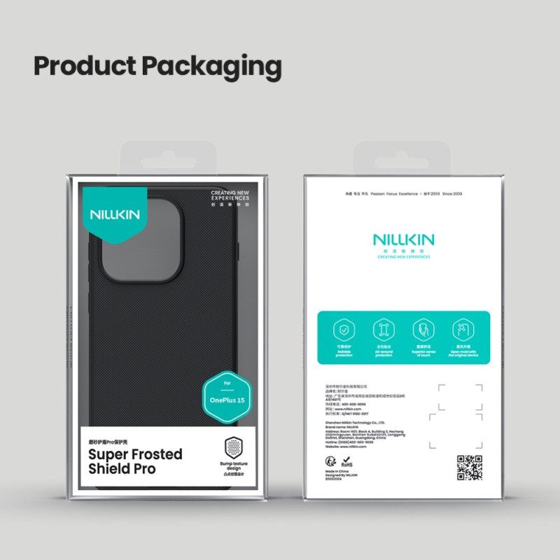 Hoesje Oneplus 15 Mat Scherm Pro Nillkin