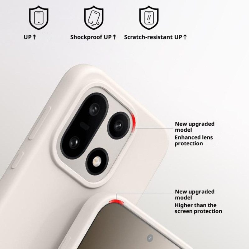 Hoesje Oneplus 15 Vloeibare Siliconen Bescherming Hoesje