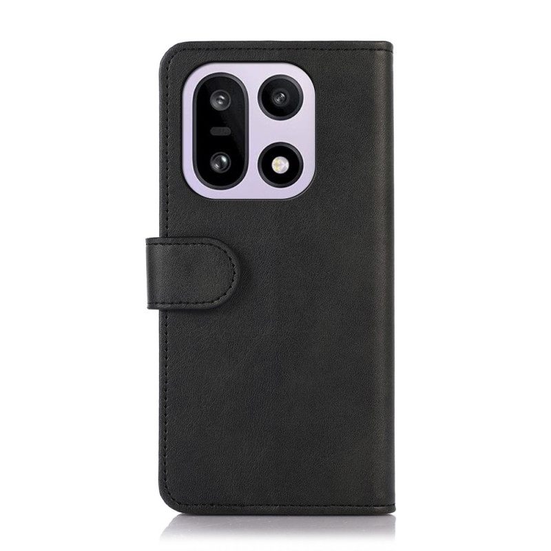 Leren Hoesje Oneplus 15 Leerlook Bescherming Hoesje