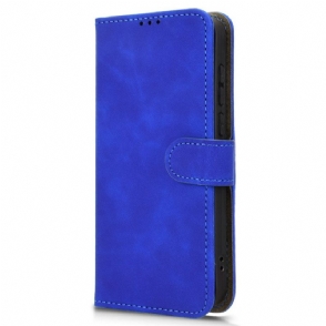 Leren Hoesje Oneplus 15 Suèdelook Bescherming Hoesje