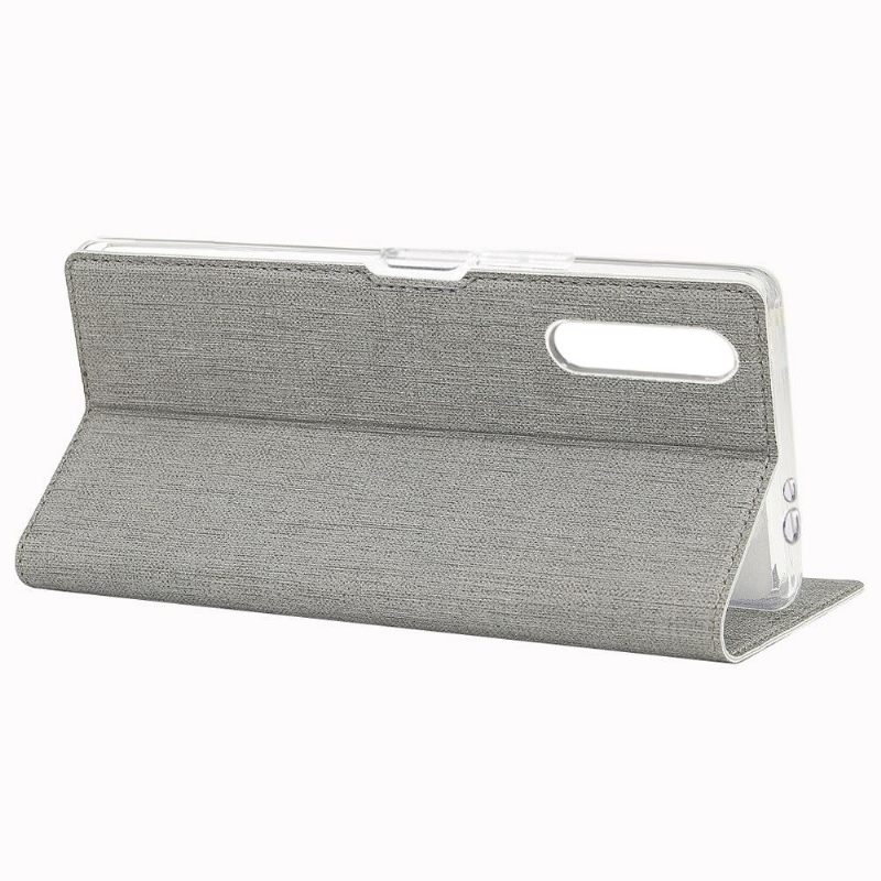 Folio-hoesje voor Sony Xperia L4 Ondersteuningsfunctie Voor Bretels