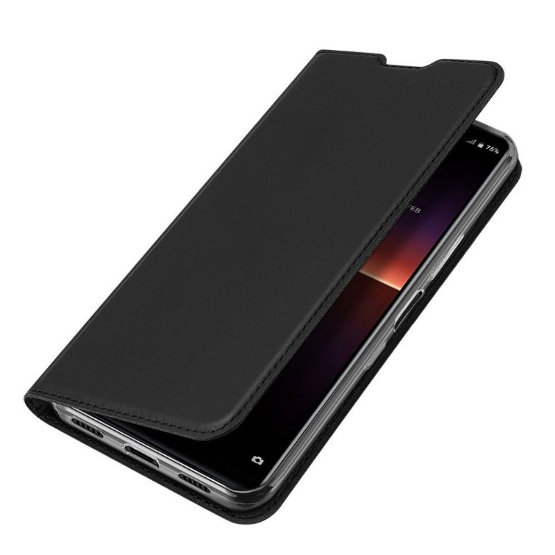 Folio-hoesje voor Sony Xperia L4 Satijnen Coating