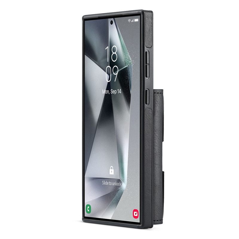 Cover Hoesje Samsung Galaxy S25 Ultra 5g Telefoonhoesje Afneembare Magnetische Portemonnee