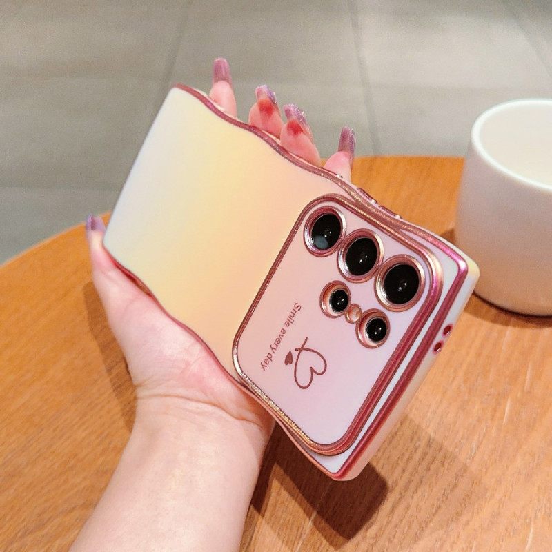 Cover Hoesje Samsung Galaxy S25 Ultra 5g Telefoonhoesje Zijdeachtig Verloop