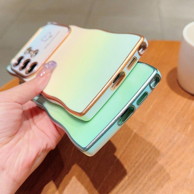 Cover Hoesje Samsung Galaxy S25 Ultra 5g Telefoonhoesje Zijdeachtig Verloop