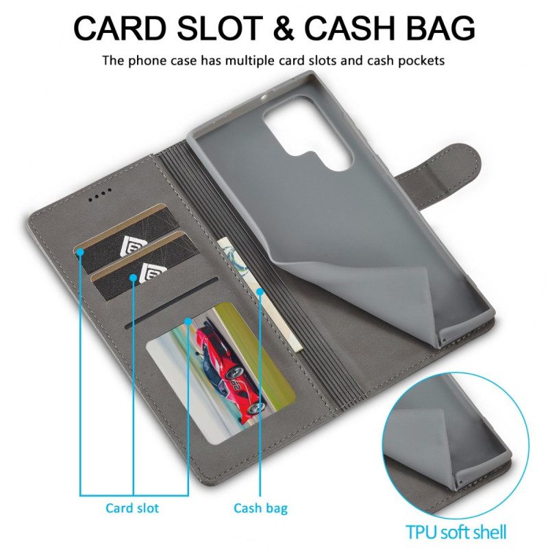 Folio-hoesje Samsung Galaxy S25 Ultra 5g Telefoonhoesje Lc.imeeke