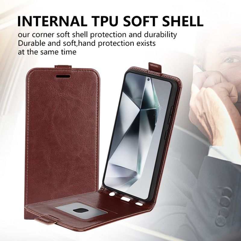 Folio-hoesje Samsung Galaxy S25 Ultra 5g Verticale Klep