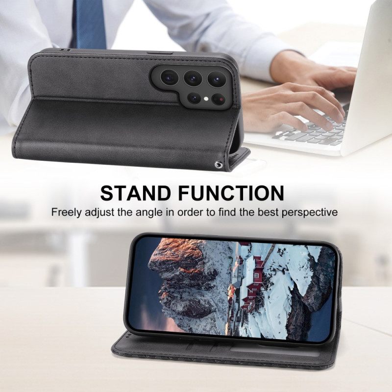 Folio-hoesje Voor Samsung Galaxy S25 Ultra 5g Diamantprint