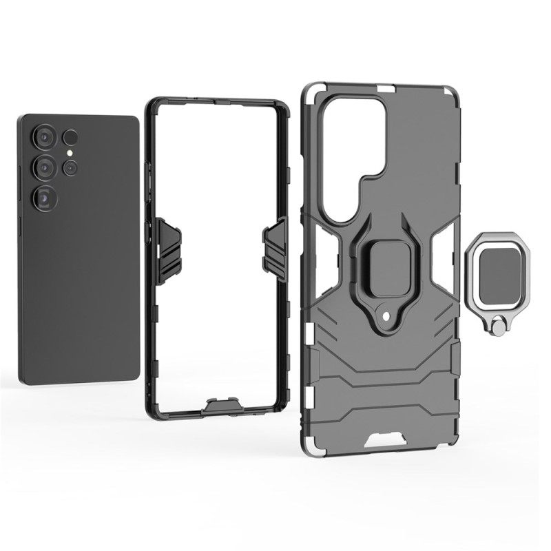 Hoesje Samsung Galaxy S25 Ultra 5g Duurzame Ringhouder