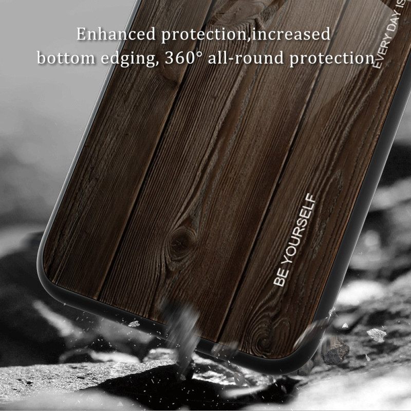 Hoesje Samsung Galaxy S25 Ultra 5g Gehard Glas En Hout