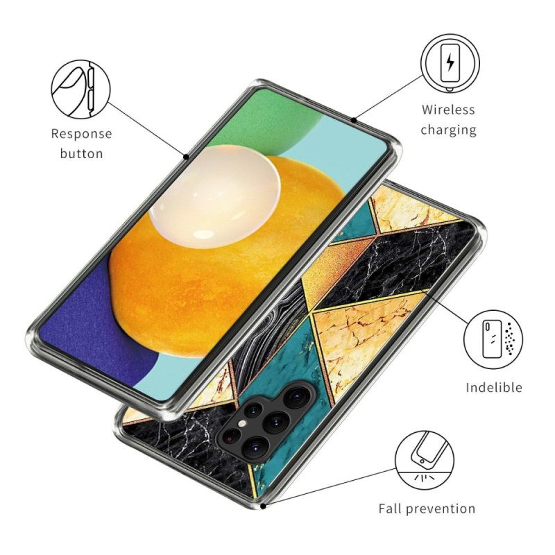 Hoesje Samsung Galaxy S25 Ultra 5g Gesmolten Marmer