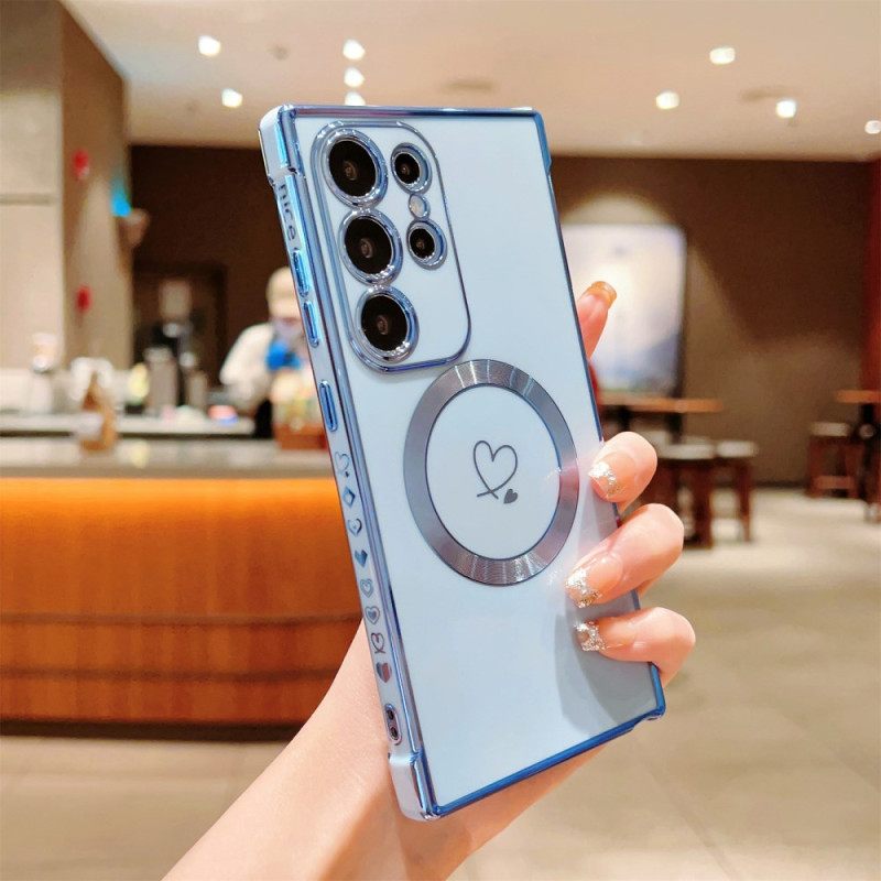 Hoesje Samsung Galaxy S25 Ultra 5g Getint Magsafe-compatibel Bescherming Hoesje