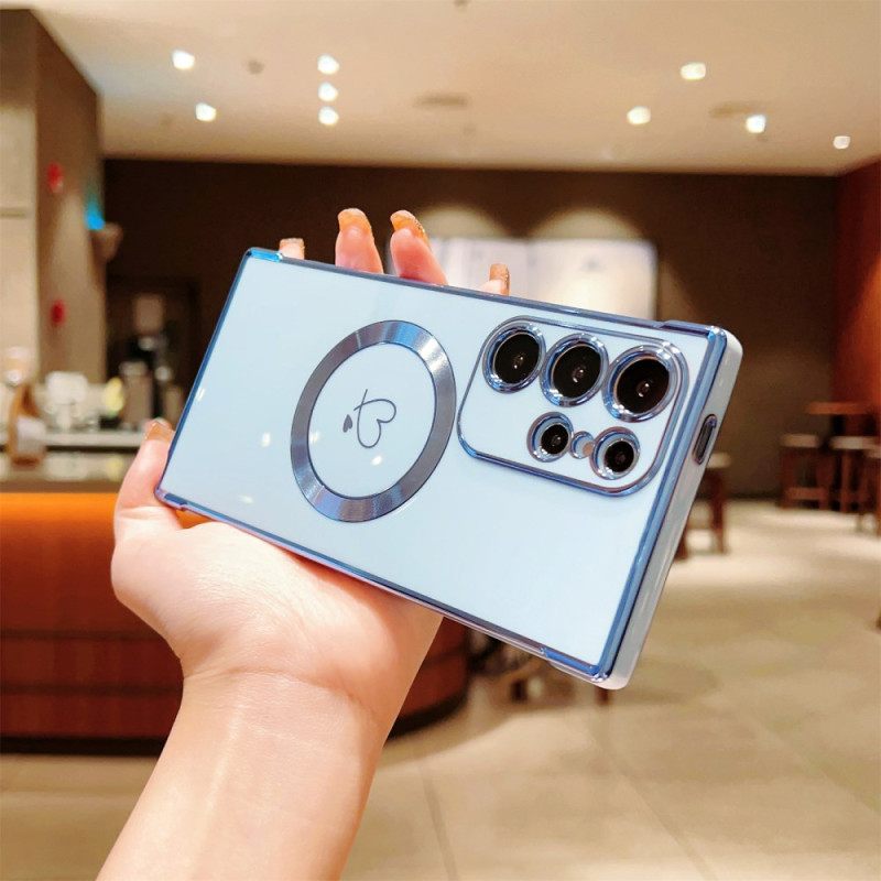 Hoesje Samsung Galaxy S25 Ultra 5g Getint Magsafe-compatibel Bescherming Hoesje