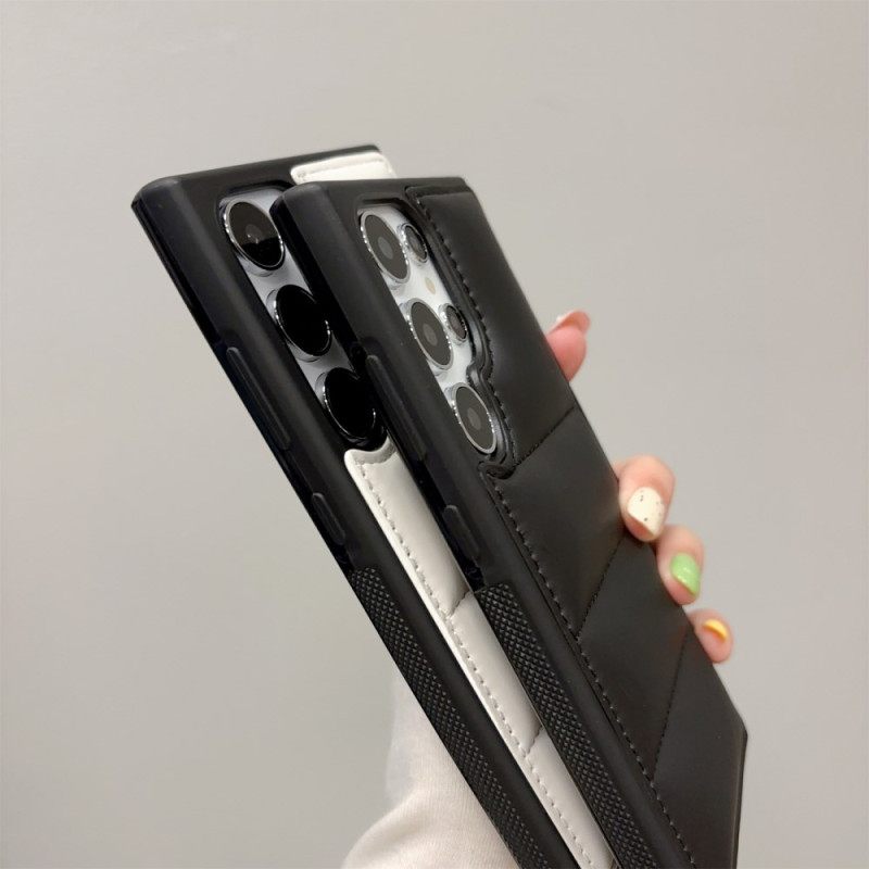 Hoesje Samsung Galaxy S25 Ultra 5g Gewatteerde Jasstijl