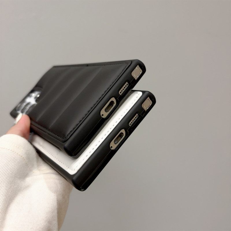 Hoesje Samsung Galaxy S25 Ultra 5g Gewatteerde Jasstijl