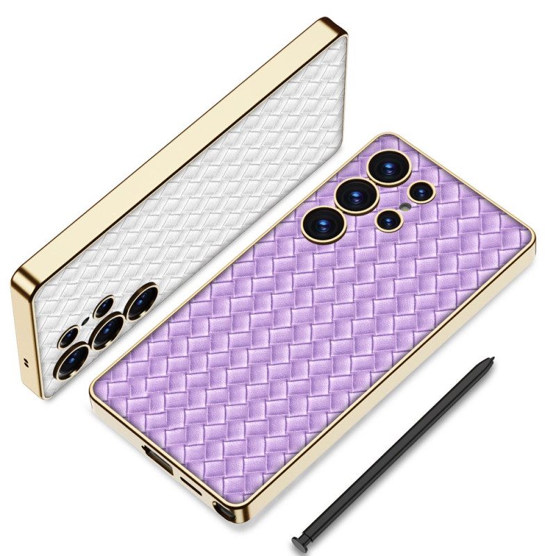 Hoesje Samsung Galaxy S25 Ultra 5g Geweven Textuur
