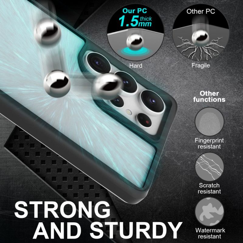 Hoesje Samsung Galaxy S25 Ultra 5g Klassieke Hybride Bescherming Hoesje