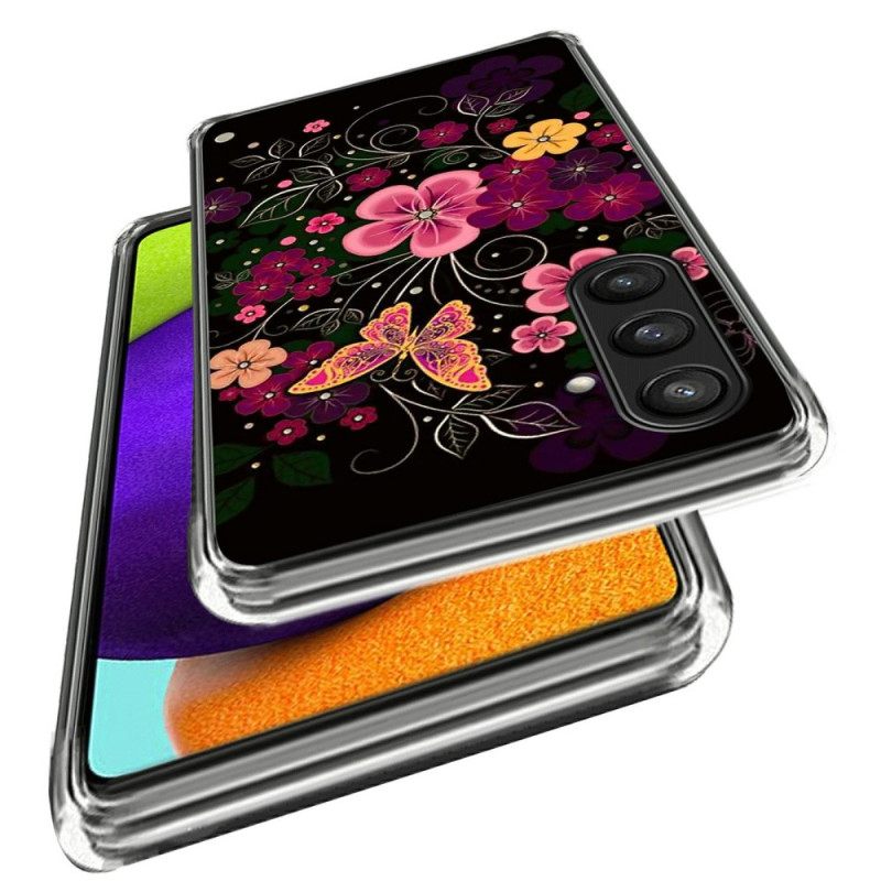 Hoesje Samsung Galaxy S25 Ultra 5g Kleine Bloemen Bescherming Hoesje