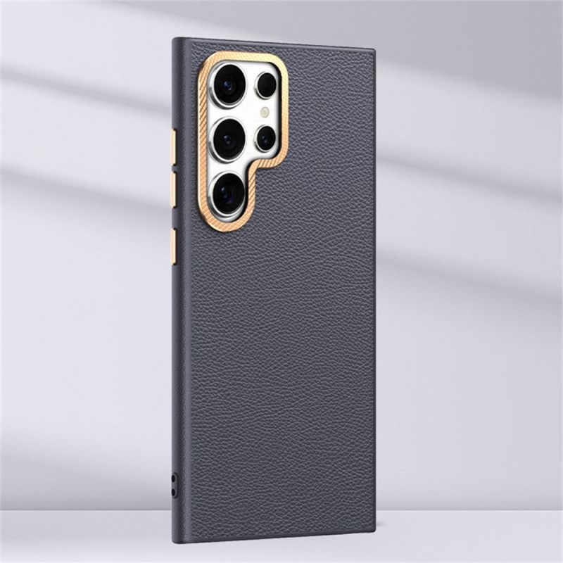 Hoesje Samsung Galaxy S25 Ultra 5g Kunstleer Met Textuur