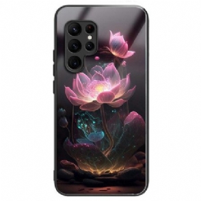 Hoesje Samsung Galaxy S25 Ultra 5g Lotus Van Gehard Glas