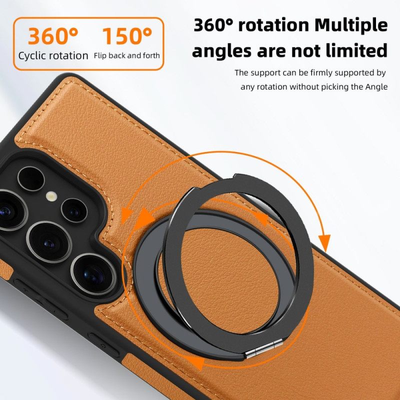 Hoesje Samsung Galaxy S25 Ultra 5g Magnetisch Met Draaibare Standaard