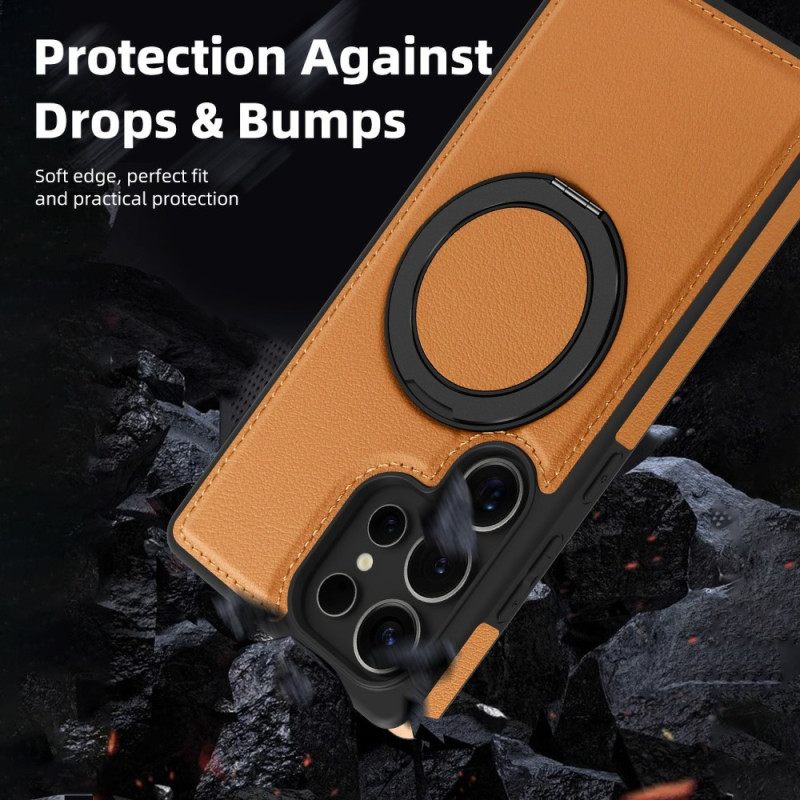 Hoesje Samsung Galaxy S25 Ultra 5g Magnetisch Met Draaibare Standaard