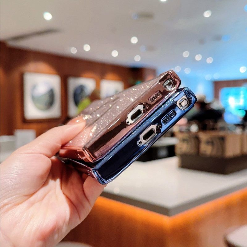 Hoesje Samsung Galaxy S25 Ultra 5g Magsafe-compatibel Met Glitter Bescherming Hoesje